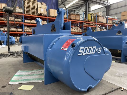 Normal Headroom Electric Wire Rope Hoist With Monorail Trolley