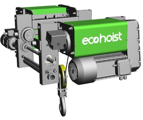 รอกสลิงไฟฟ้าแบบยุโรปพร้อมความเร็วในการยกแบบแปรผันความเร็วในการเดินทาง 3.2T 5T 10T 16T 20T