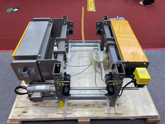 เครื่องยกสายไฟฟ้าแบบยุโรป แบบห้องหัวต่ําที่มีการออกแบบและผลงานที่ปรับปรุงให้ดีที่สุดสําหรับการยกภาระหนัก