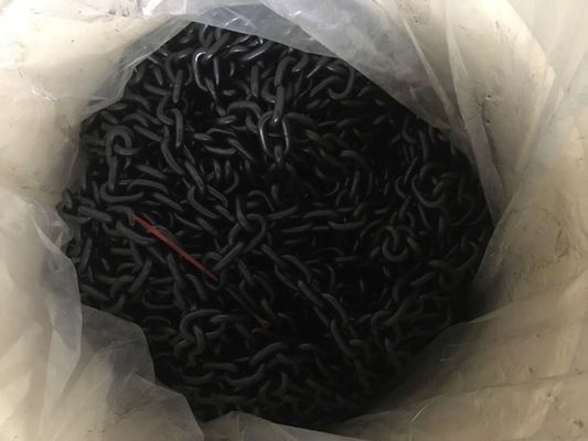 โซ่สองยกออกซิเดชัน G80 11 มม. / 16 มม. 20MN2 25MNV วัสดุมาตรฐาน EN818-2